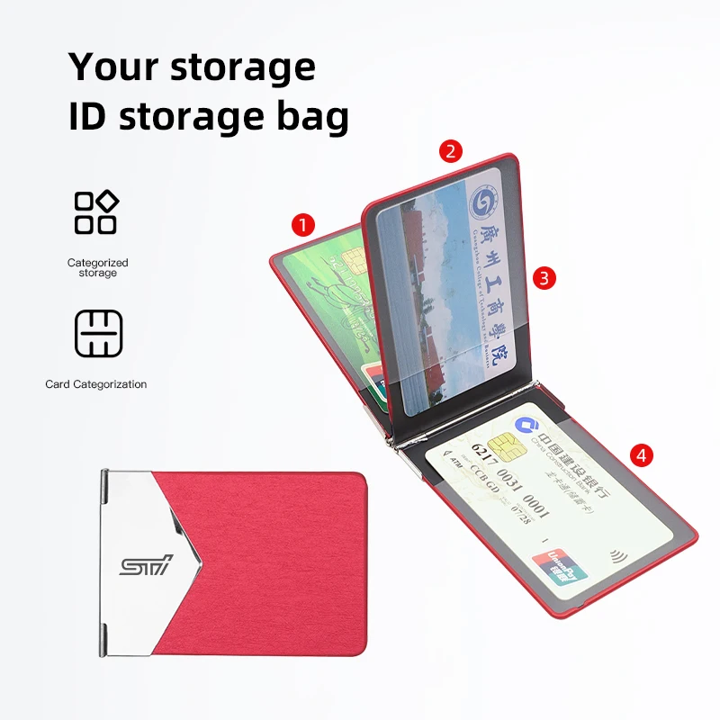Premium Card and ID Holder - Durable Driver's License and Credit Case Cover, Multifunctional Wallet Style