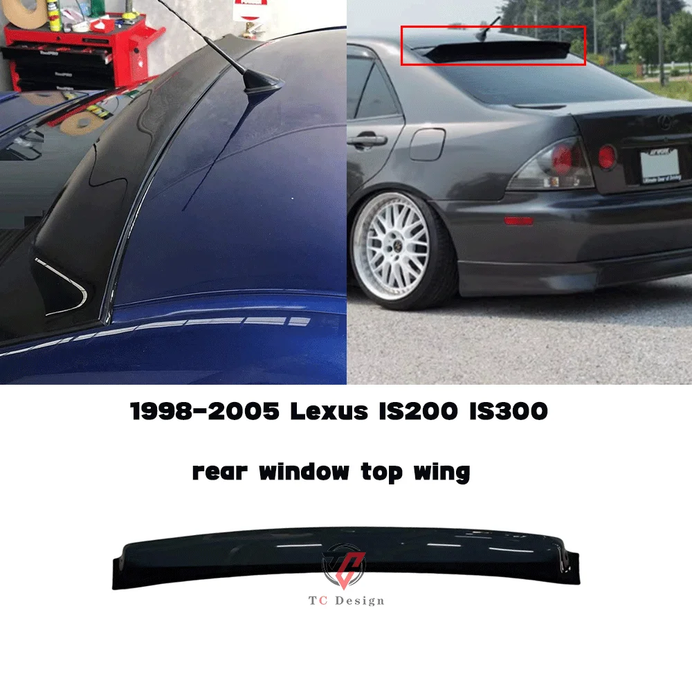 for Lexus IS200 for Toyota Altezza spoiler PMMA material car roof sun ...