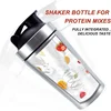 Stainless Steel Protein Powder Shaker Bottle With Ball Portable Leak Proof Gym Fitness Sport Whey Shakes Cup Fitness Sports Mug 5