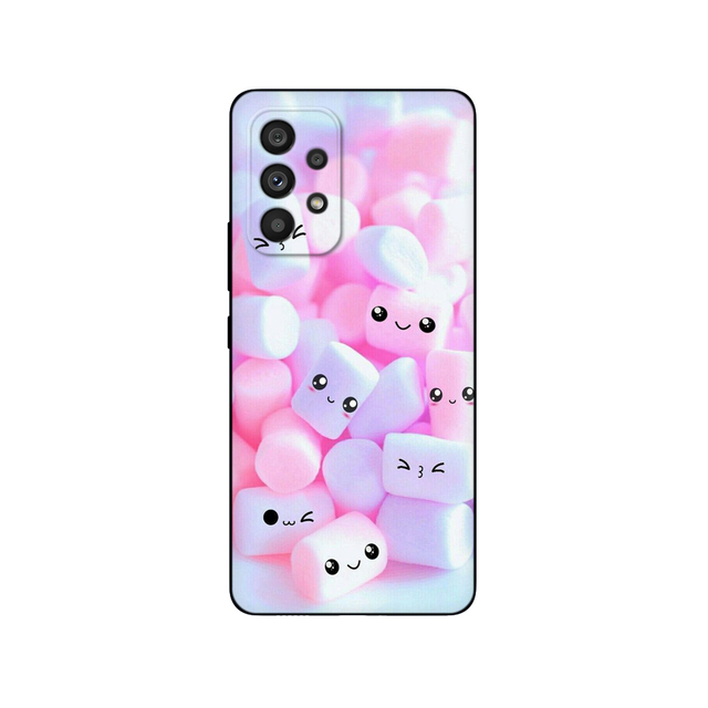 Samsung Galaxy A53 A73 A33 5G Case 6.5inch Back Cover On Samsung A53 5G Phone Case galaxy a33 a73 Silicone black tpu case