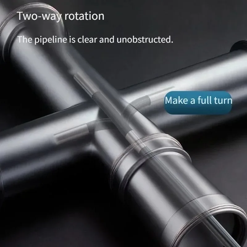 CAKI 360° Degree Rotation Endoscope Camera 6mm Lens HD Waterproof Sewer Camera IP67 for Automotive IOS Android suitable 5