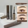4 Colors Long Lasting Waterproof Eyebrow Mascara Cream Eye Brow Shadow Makeup Beauty Comstic Tools with Brush Dye Eyebrow Gel 1
