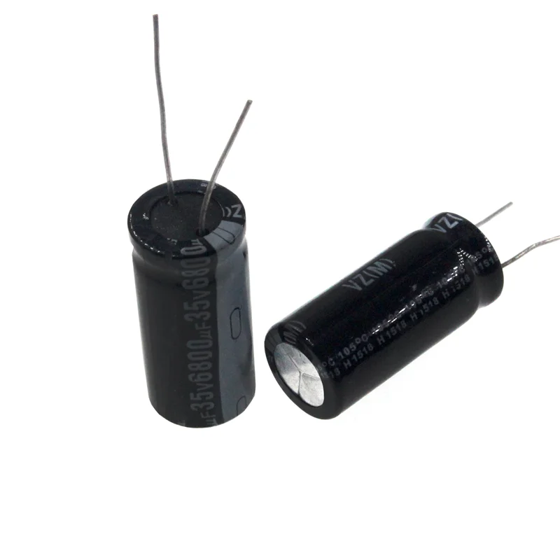 

5 шт., алюминиевый электролитический конденсатор, 6800 мкФ, 35 в, МФ, 35 в, 18*35 мм