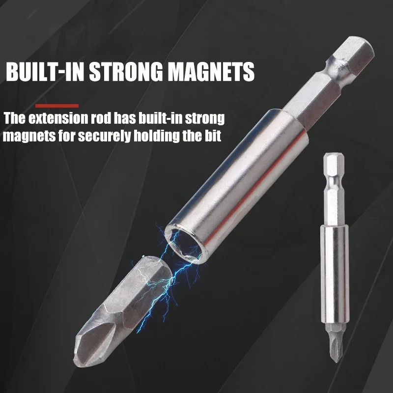 33pcs/Lot Magnetic Security Screwdriver Bit Set 1/4" 6.35mm Torq Torx Hexagonal Star Spanner Electric Holder Bits for Screwing