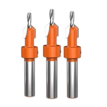 

1set 8mm Shank HSS Woodworking Countersink Drill Bit Set Screw Cutter Wood Tools Alloy Salad drills