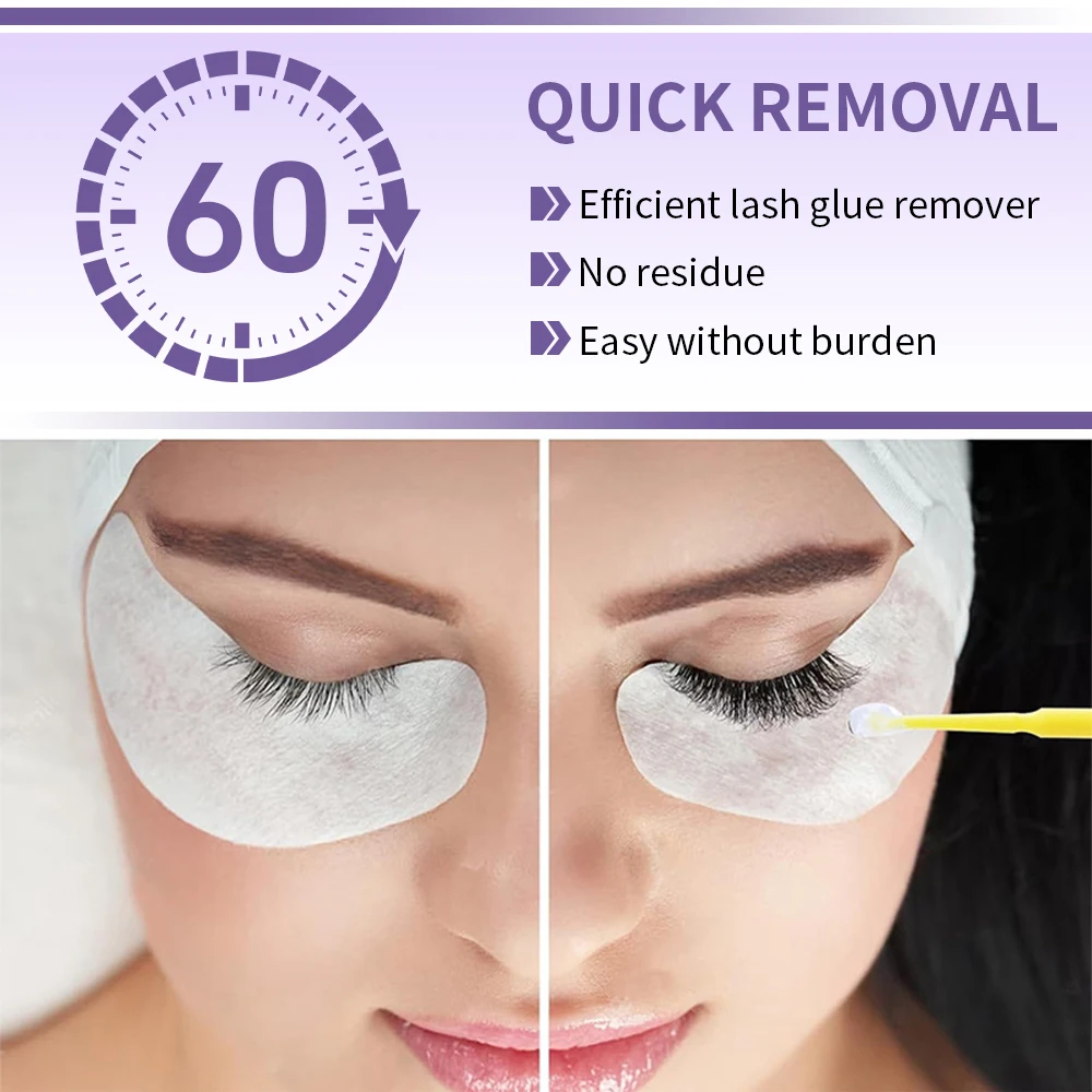 5g Eyelash Glue Remover Gel Extensions Lash Lift Makeup Tool Professional Adhesive Lash Glue Remover Cream for Eyelash Extension 3