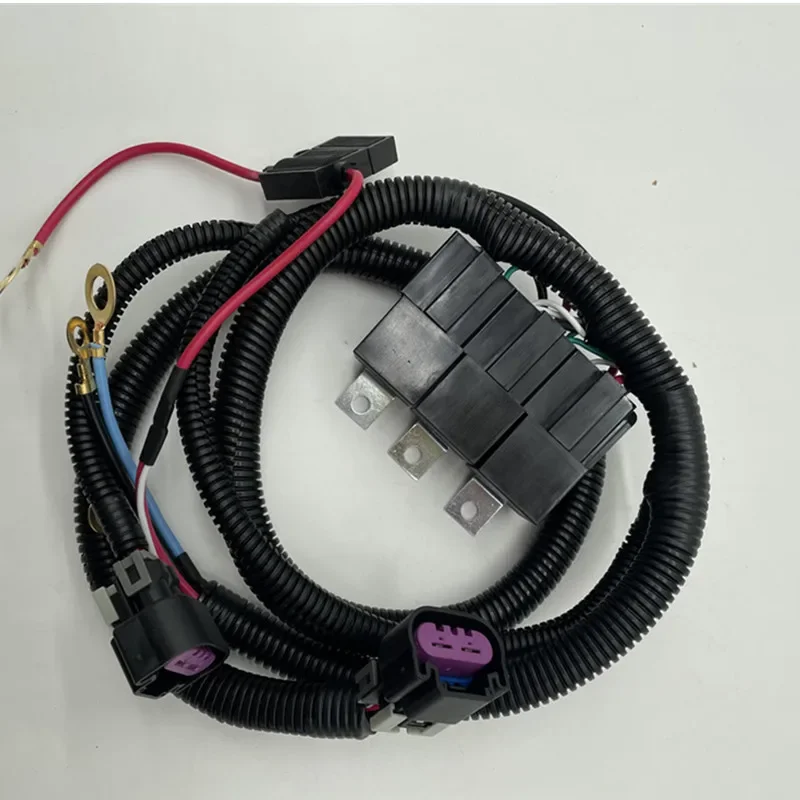 7L5533A226T Electric ECU Control Dual Fan Upgrade Wiring Connector Harness For Chevrolet GMC Silverado Tahoe Sierra Yukon XL
