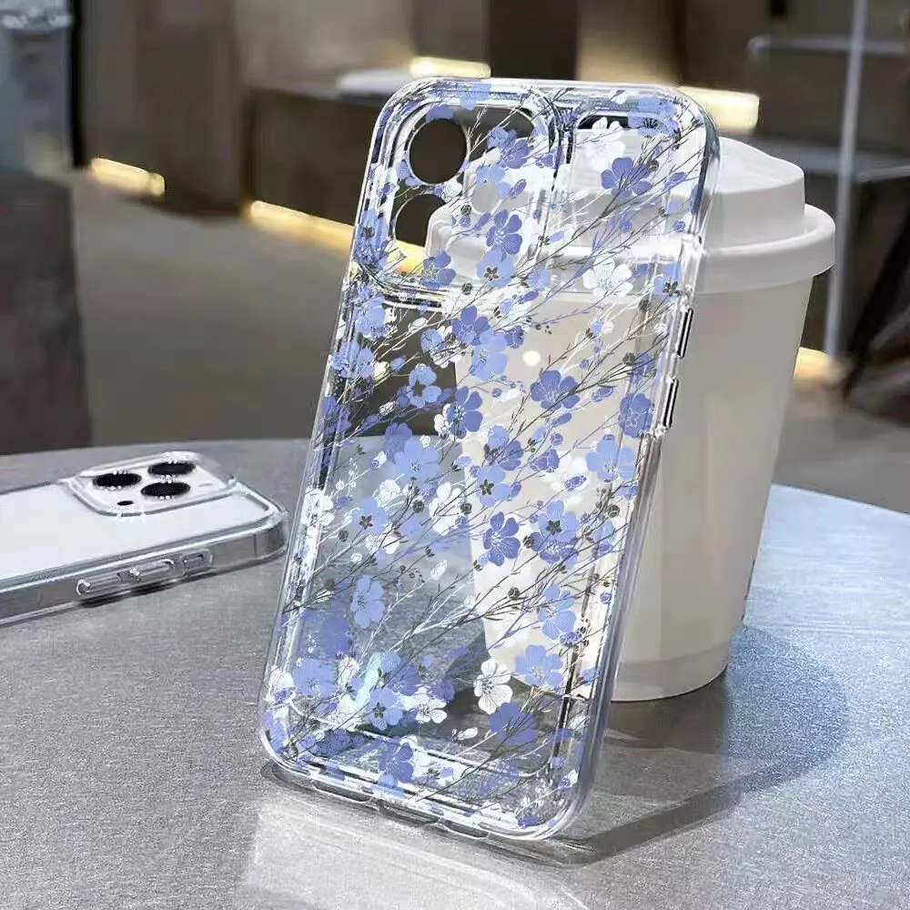 Charming Bow Cherry Blossom Floral Phone Case