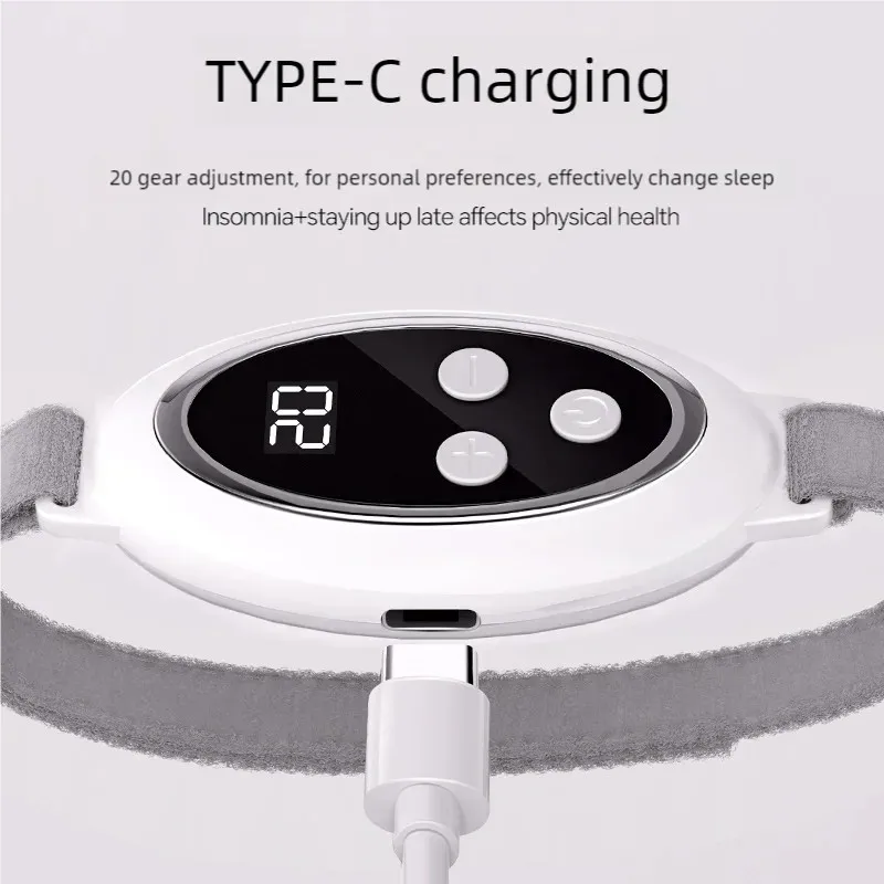 Rechargeable Palm Pulse Sleep Massager 6