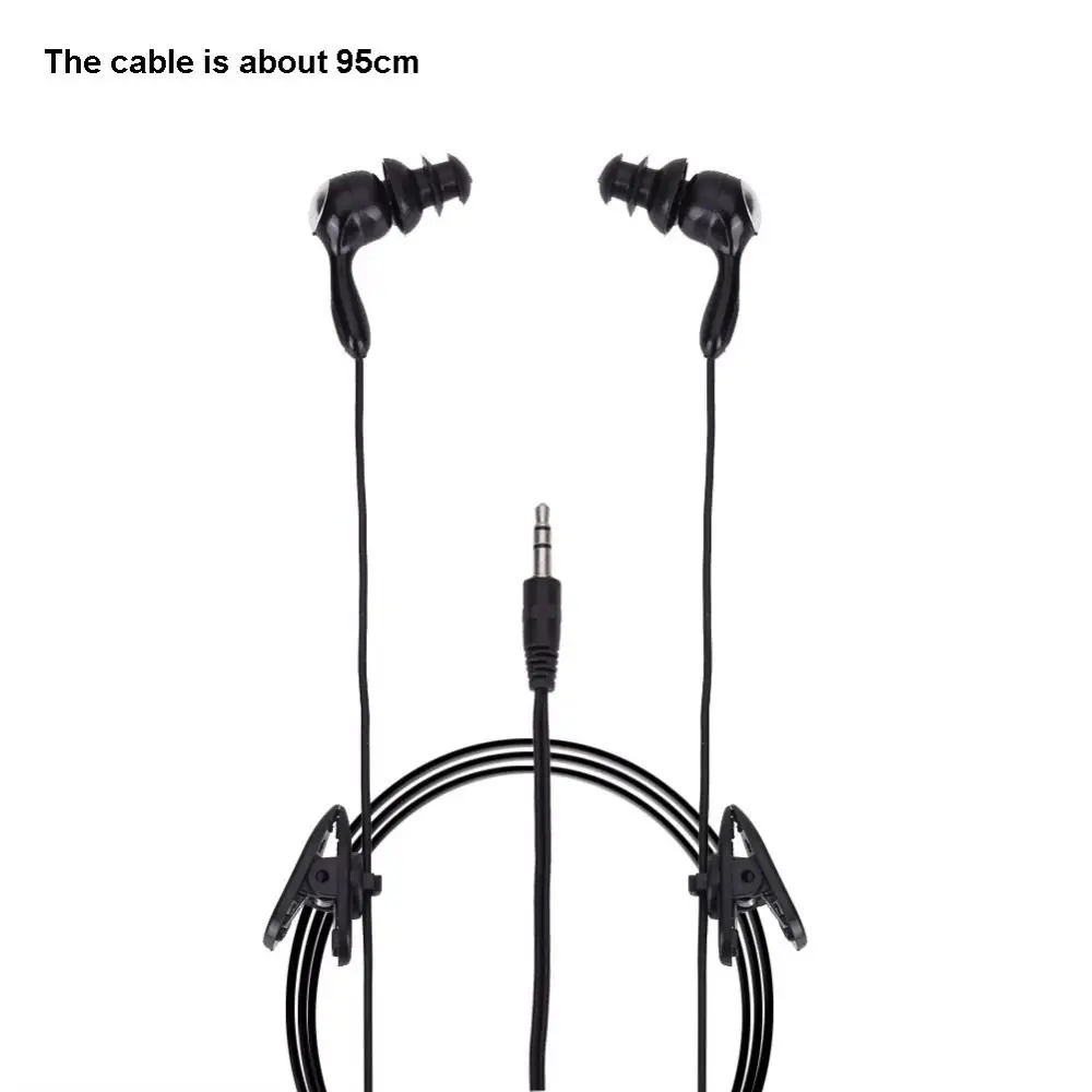 รูปสินค้า หูฟังกันน้ำ IPX8 สายแจ็ค 3.5 มม. ใส่ได้ทั้งวัน
