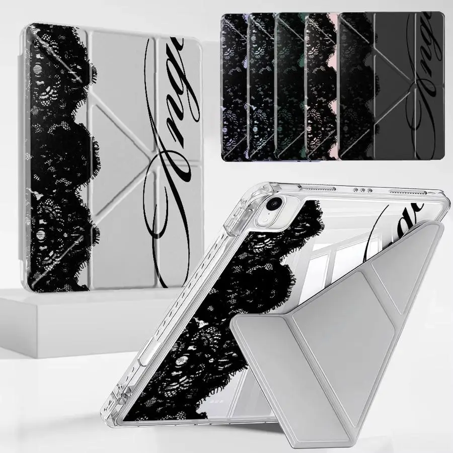Mandala Y-Fold Tablet Case with Stand and Holder