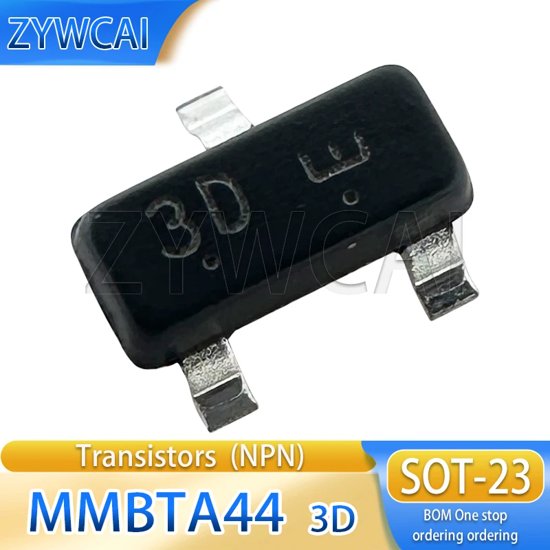 High-Performance NPN/PNP Transistors Pack (50 Pieces) - Compact SOT-23 Design