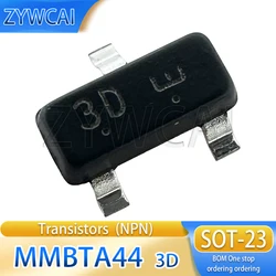 High - Performance NPN/PNP Transistors Pack (50 Pieces) - Compact SOT - 23 Design (MMBTA44 50PCS)
