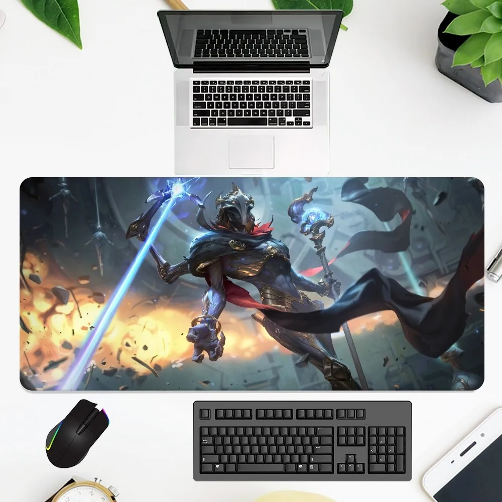 A-Arcane season 2  Viktor Mouse Pad office Large Small Computer pc Keyboard Rubber Game Anti-Slip Mice Mat big 4