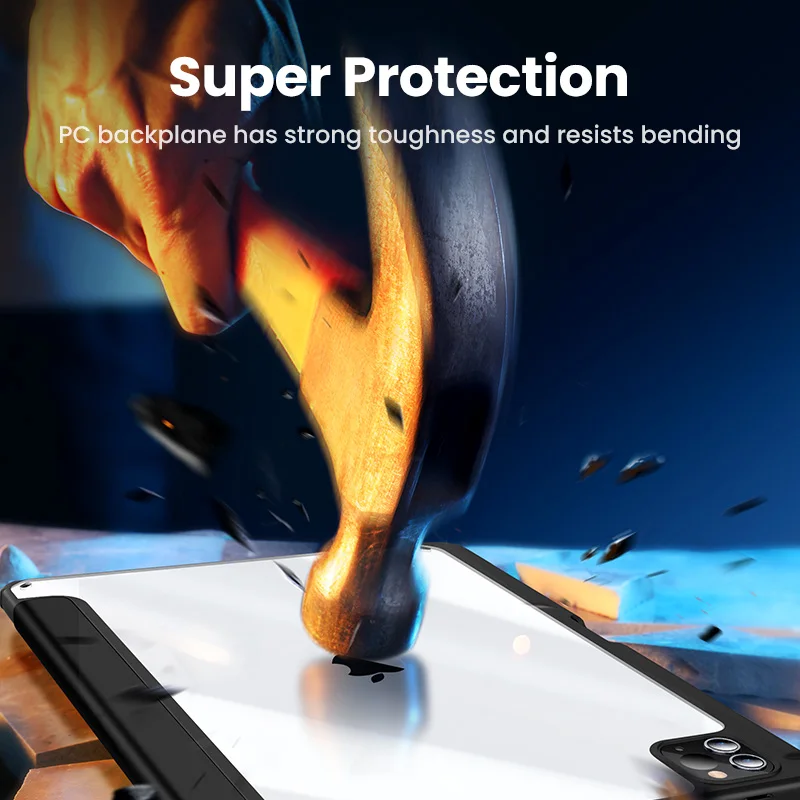 Ugreen-capa Protetora para Ipad Smart Cover com Fecho Porta-lápis Ipad Pro 13 11 2024 Air - Imagem 3