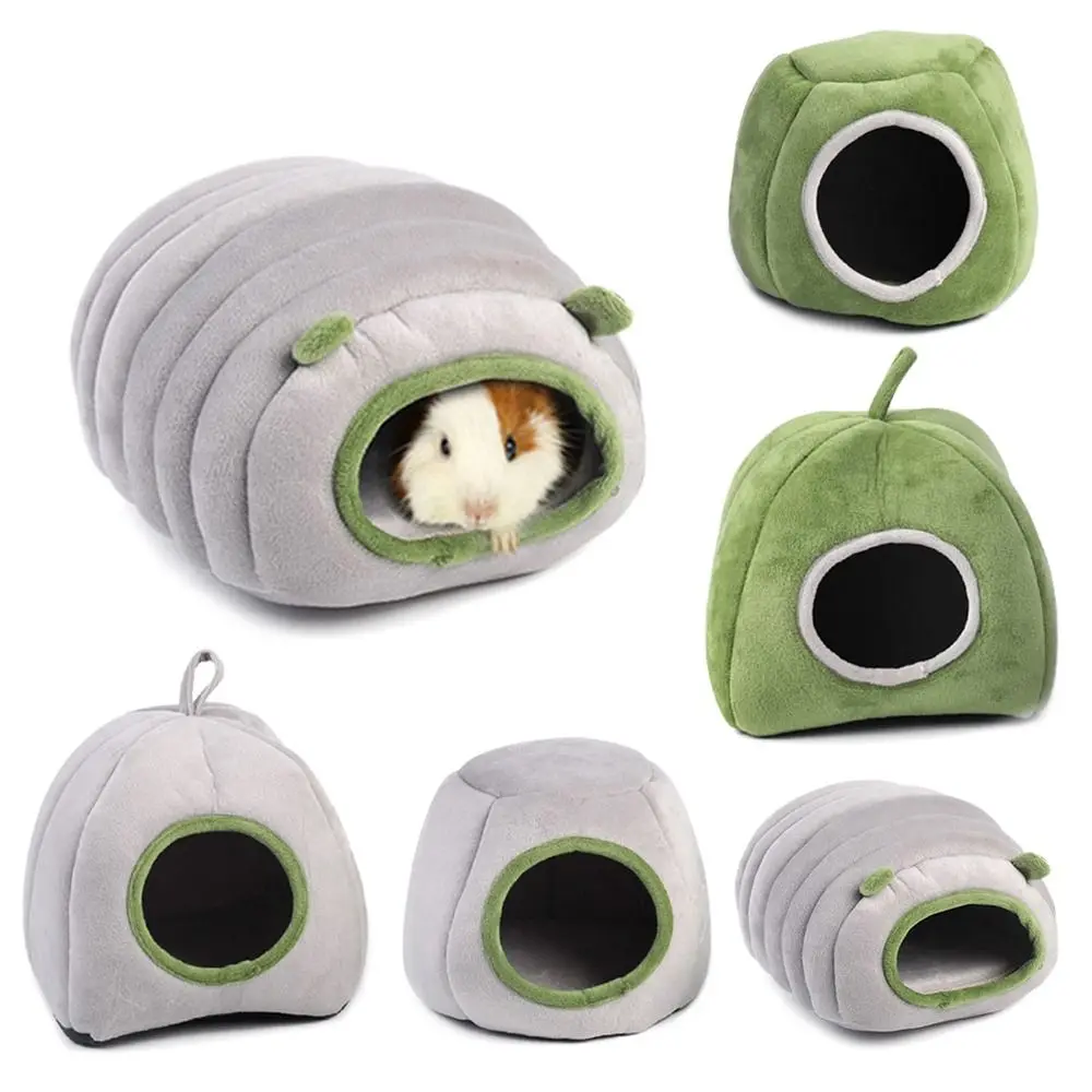 Guinea Pigs Bed Hamster Hideout House Sleep Bed For Chinchilla Ferret Hedgehog