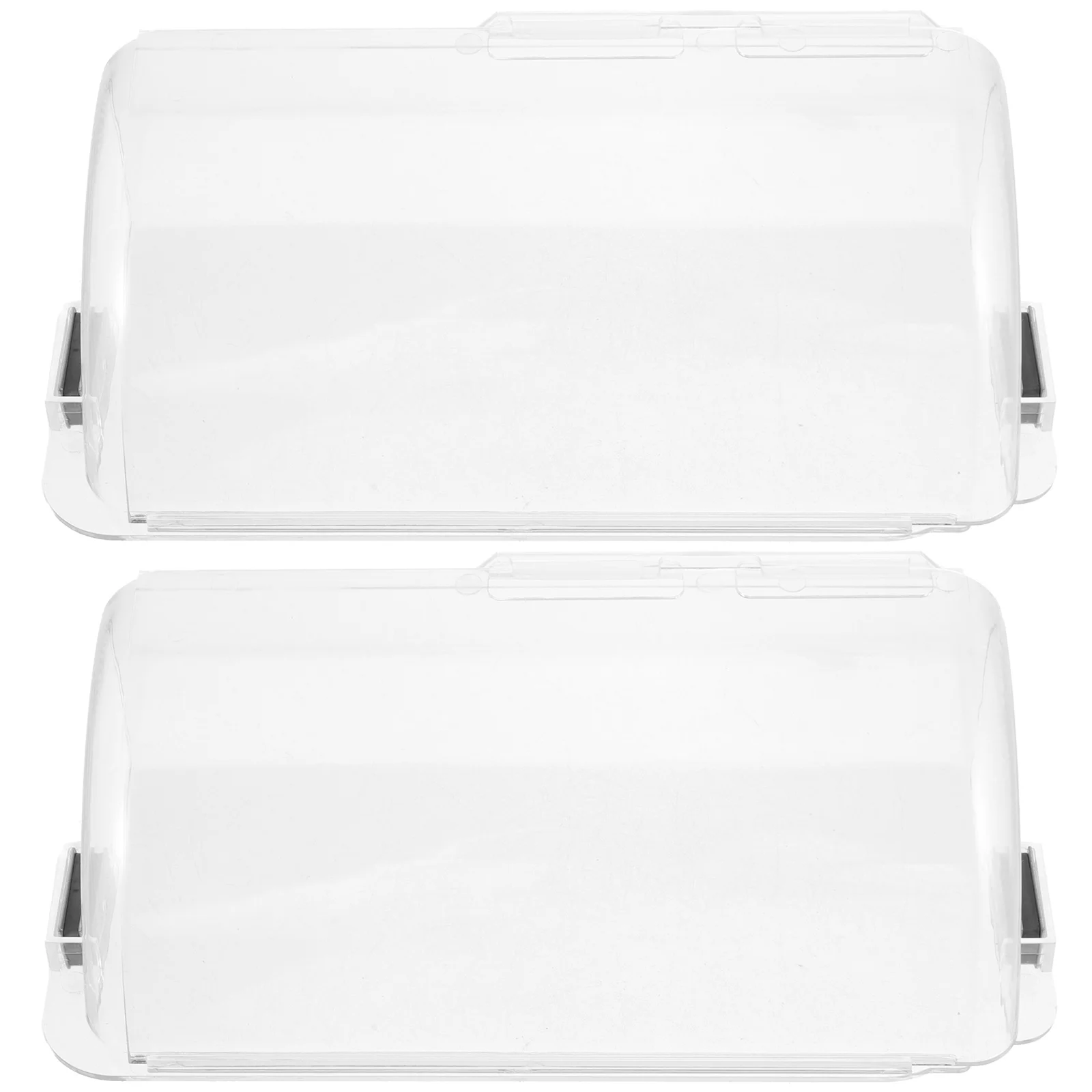 

2 Pcs Air Conditioner Baffle Shield Diverter Adjustable Windshield Ac Vent Deflector Outlet Magnetic