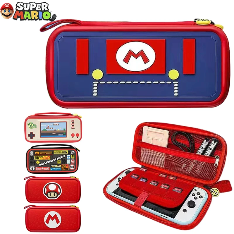 Custodia Protettiva Portatile Super Mario Bros Switch Per Nintendo Switch Ns Oled Lite Custodia Antipolvere Cover Antigoccia Regali
