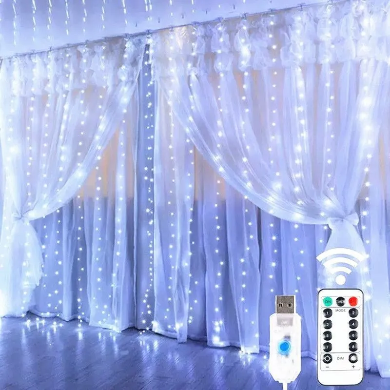 LED Christmas Curtain Lights 3