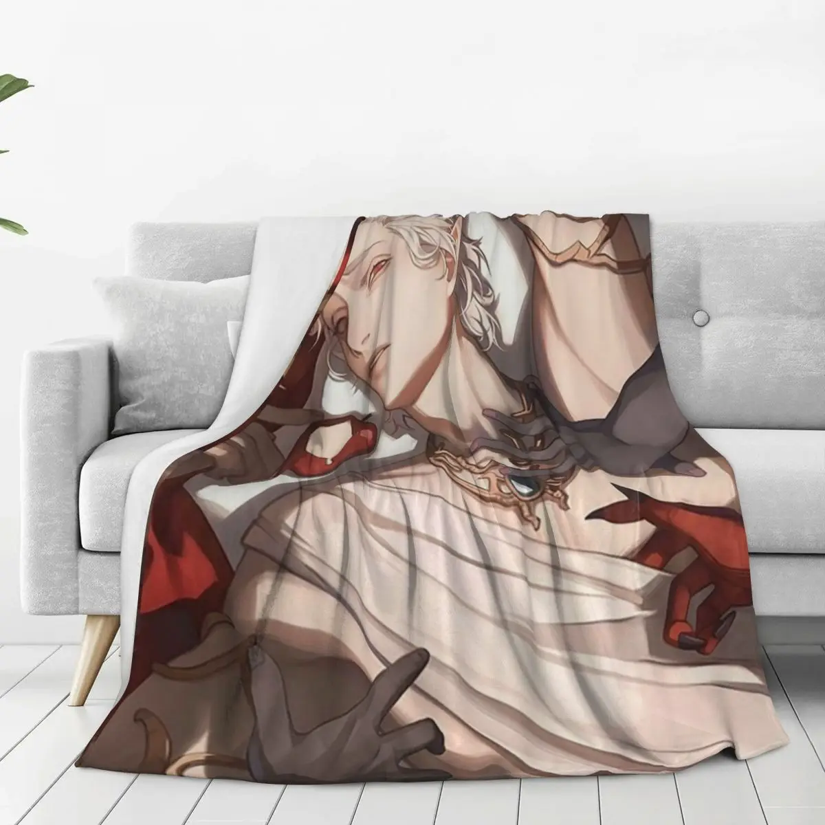 Baldurs Gate 3, Astarion Ancunin Blankets Fleece Super Soft Throw Blankets Sofa Throw Blanket For Home Office Throws Bedspread 2