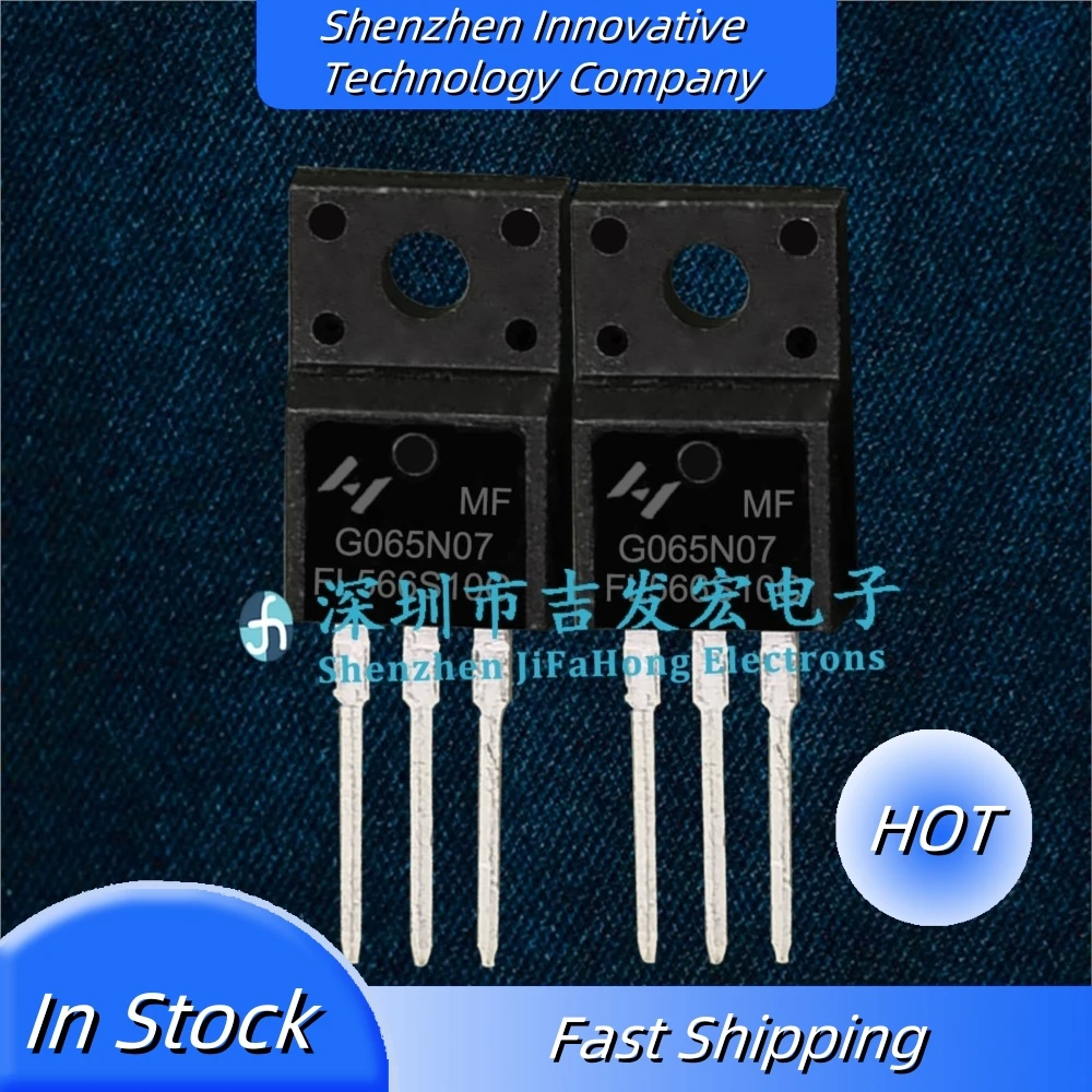 10PCS G065N07 HYG065N07NS1MF 100A 70V TO-220F Best Quality ping