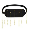 Invisible Travel Waist Pack Pouch for Passport Money Belt Bag Hidden Security Wallet Outdoor Sports Jogging Chest Pack Waist Bag 5