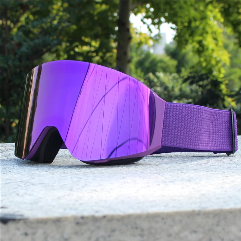 Flip Cover Double Layers Anti-Fog Ski Goggles Snow Snowboard Glasses Snowmobile Eyewear Outdoor Sport Ski Googles 4