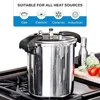 Pressure Cooker 21 Qt Stainless Steel - Large Canning Pot with Lid for Home, Commercial Use - Easy to Clean Any Stove Top 6