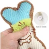 1pc Dog Squeaky Toys, Bones Plush Dogs Chew Toy for Small Medium Breed Puppy Aggressive Chewer Pets Puppy Playing Cleaning Teeth 5