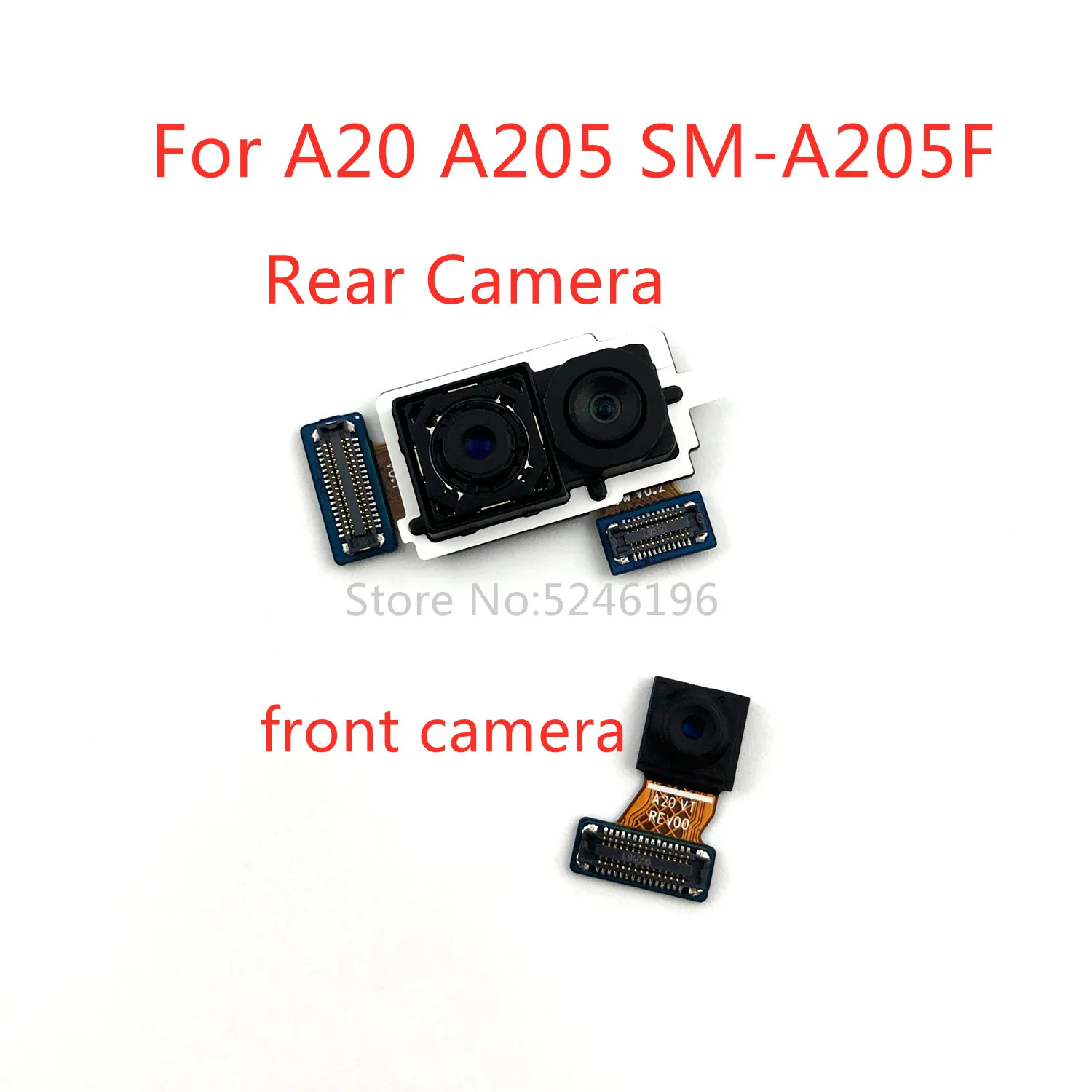 Front Camera Samsung A20 1s Camera Buah Kabel Fleksibel