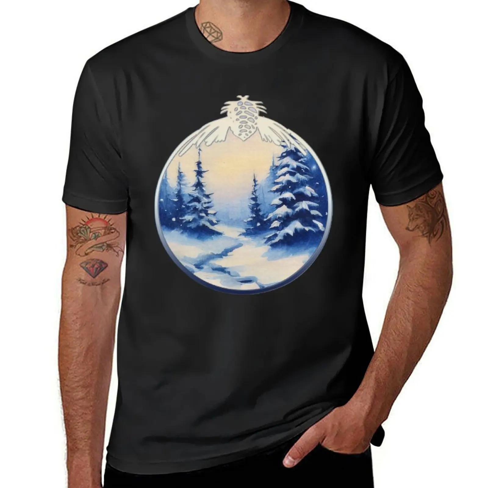 

Winter wonderland in a bauble T-Shirt kawaii clothes plus size tops sublime mens t shirts casual stylish