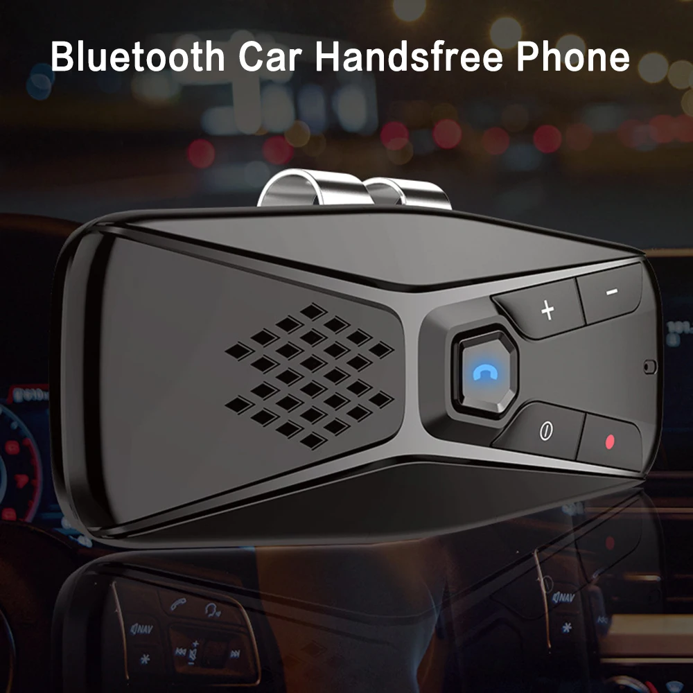 

Автомобильный комплект JaJaBor с Bluetooth Громкоговоритель беспроводной с микрофоном Bluetooth 5,0 Автоматическое отключение и автоматическое подключение