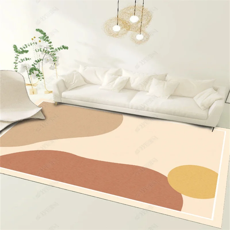 Modern Simple Living Room Decoration Carpet, Soft Carpets, Bedroom, Bedside, Light, Luxury, Balcony, Porch Entry, Non-slip Rug