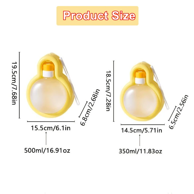 Portable Cat Dog Water Bottle Sealed Travel Puppy Cats Foldable Drinking Bowl Outdoor Pet Water Dispenser Feeder Pet Supplies 6