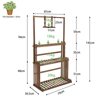 Heavy Duty Hanging Plant Stand
