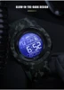 SMAEL New 8105 Camouflage Digital Watches Sports LED Wristwatches 50m Waterproof  Digital Light Stopwatch Watch for Men 5