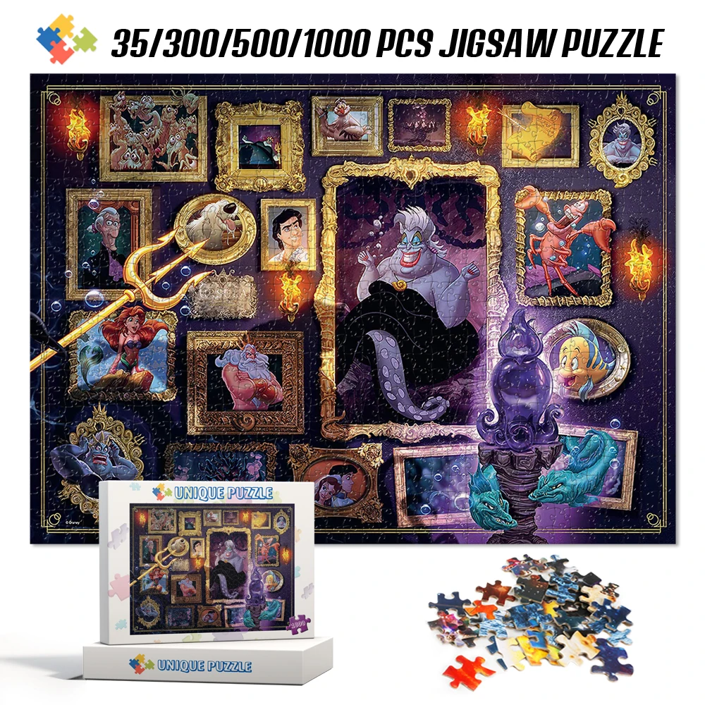 Disney Villainous Ursula 1000 piece puzzle — Bird in Hand