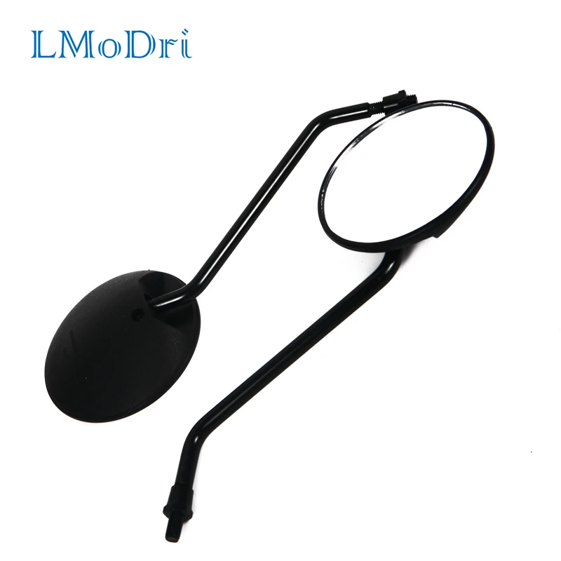 

LMoDri One Pair Circle Motorcycle Mirror Rear View Mirrors For Motorcycles E-Bike Honda Scooter Kawasaki Suzuki Yamaha 10mm 8mm