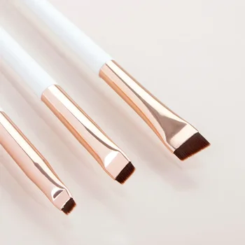 Wholesale 3 Pcs edge eyeliner brush oblique head eyebrow brush outline eyeliner brush ultra-thin eyeshadow brush makeup tools 1