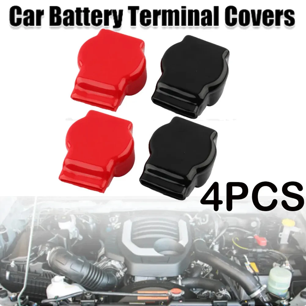 2 Pcs Terminal Cap Battery Protector Marine Covers Car Positive Negative Storage Pvc - View #14
