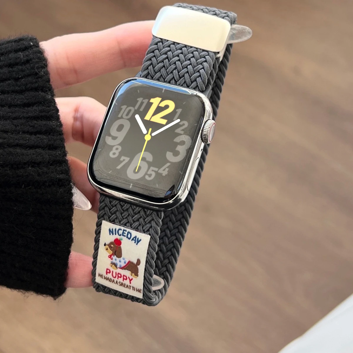 Nylon Magnetic Strap for Smartwatch - Universal Adjustable Band
