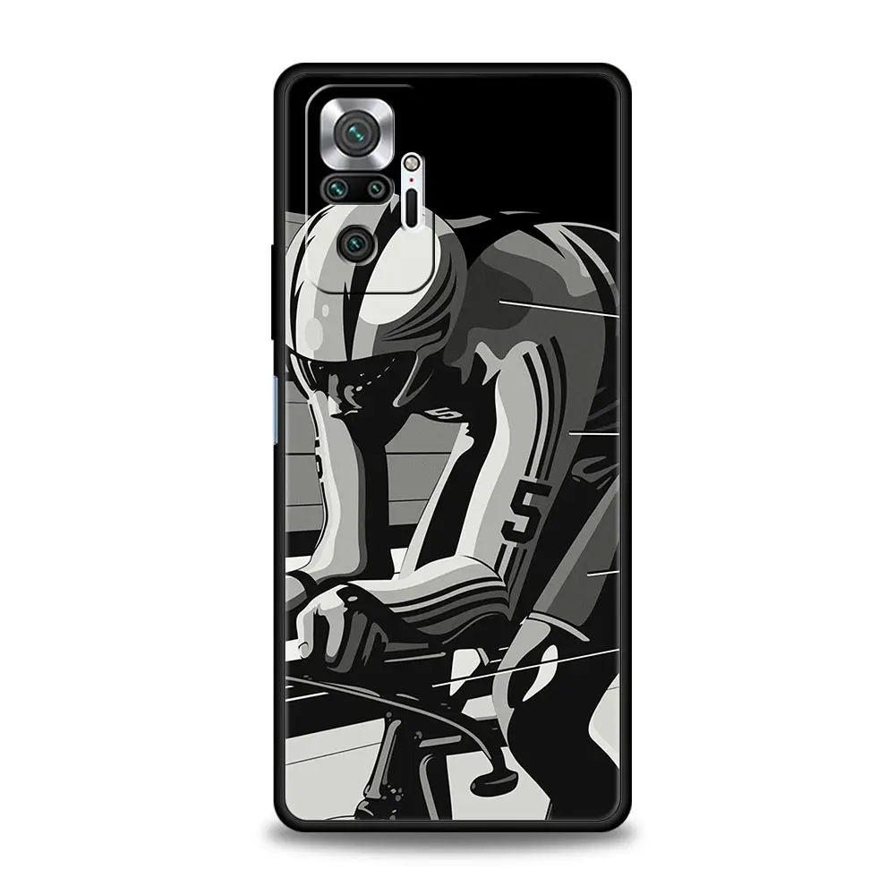 Mountain Bike Art Soft Phone Case