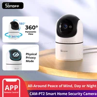 SONOFF CAM PT2 Smart Home Security Camera Smart Night Vision 360° Panoramic View Remote HD Monitoring with Real-Time Interaction