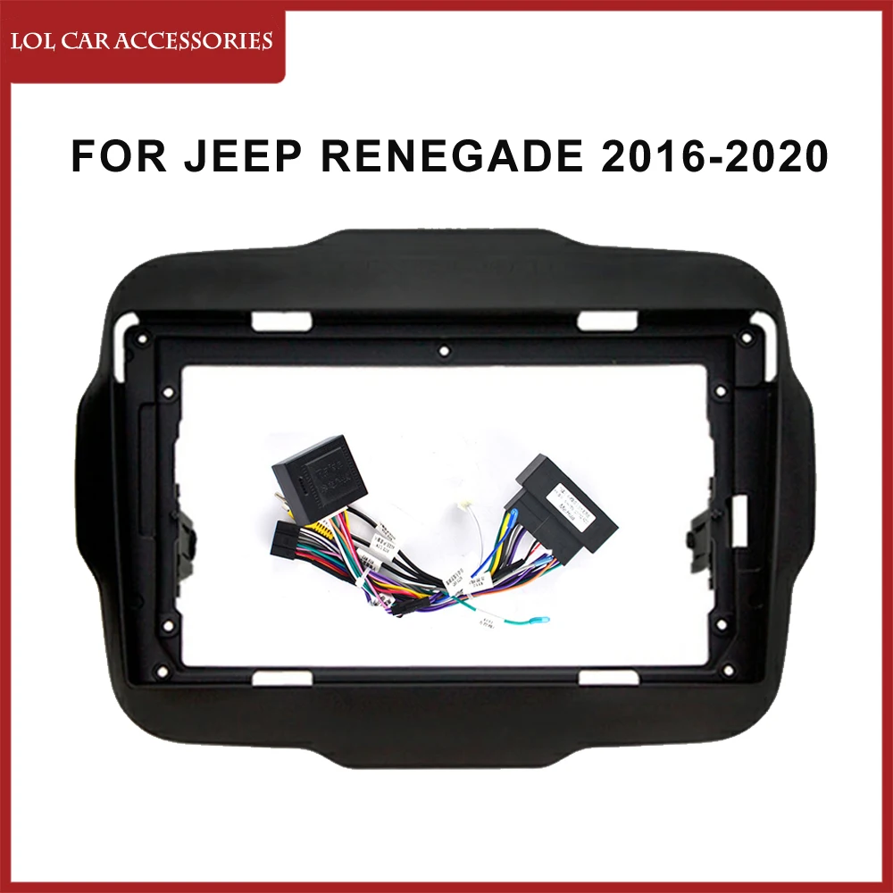 Автомобильный радиоприемник LCA для Jeep Renegade 2016-2020 стереоприборная панель с рамкой
