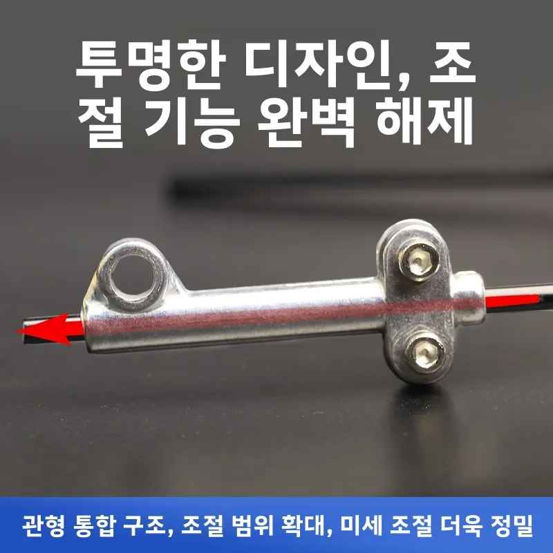 산악 자전거 여행용 자전거 전체 덮개형 머드가드 금속 액세서리 조절 가능한 알루미늄 합금 연장 튜브 강화