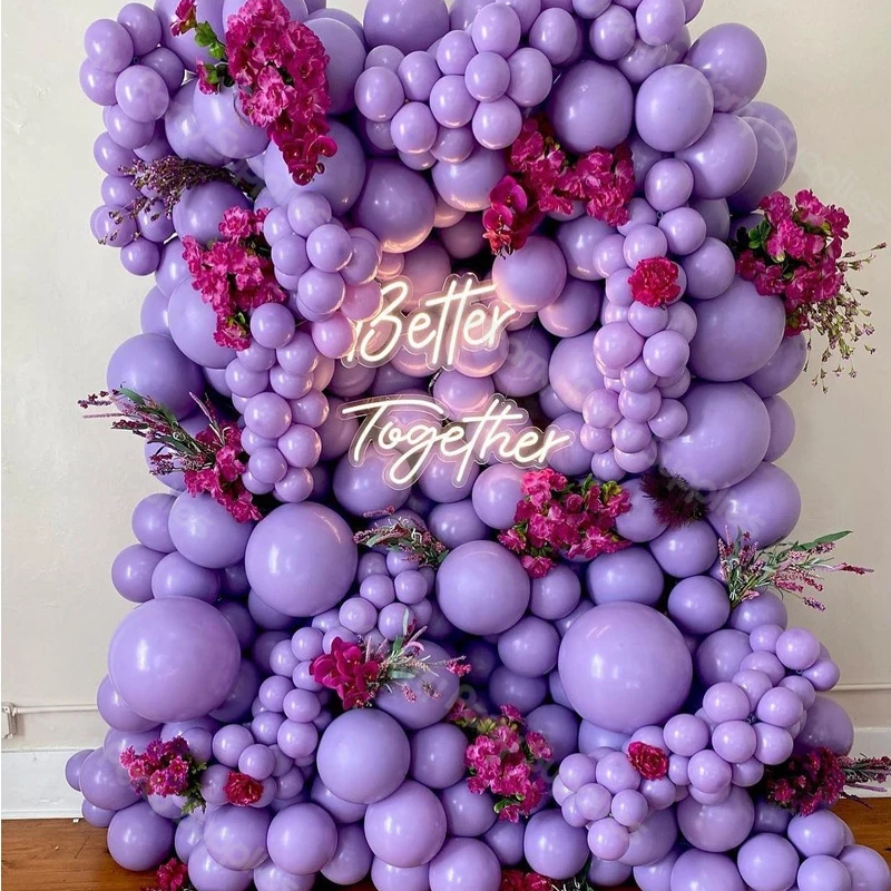 Burgundy Wedding Decorations Purple Decoration Wedding Balloon