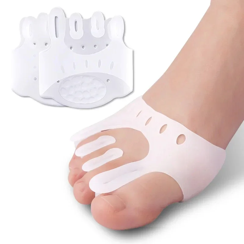 Breathable Gel Toe Separators And Forefoot Pads For Foot Pain_voghion.com