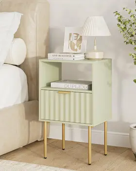 Gold Frame Nightstand 1