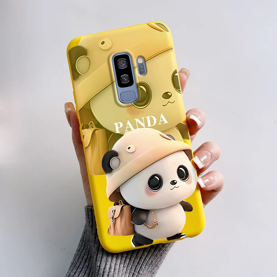 Astronaut Silicone Phone Case with Protective Bumper for Samsung Galaxy S9/S9+