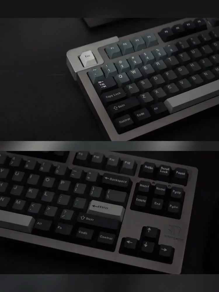 173キー/セットgmkクローンアポロキーキャップダブルショット桜